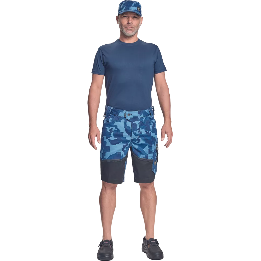 Шорты NEURUM CAMOUFLAGE - синие Шорты NEURUM CAMOUFLAGE - синие