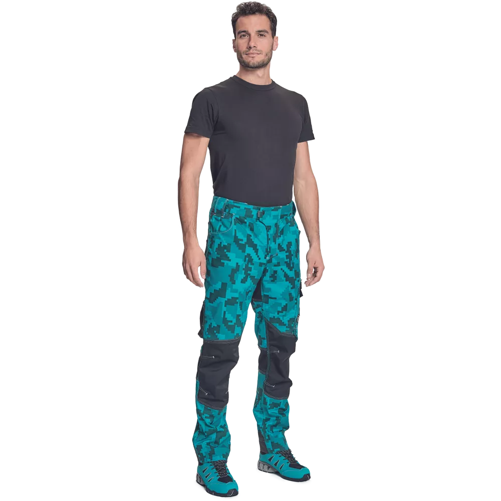 Брюки Neurum CAMOUFLAGE - бирюзовые Брюки Neurum CAMOUFLAGE - бирюзовые