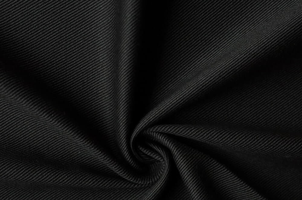 WULKAN-330 Black 910 (330gsm | 100% Cotton | Twill 3/1)