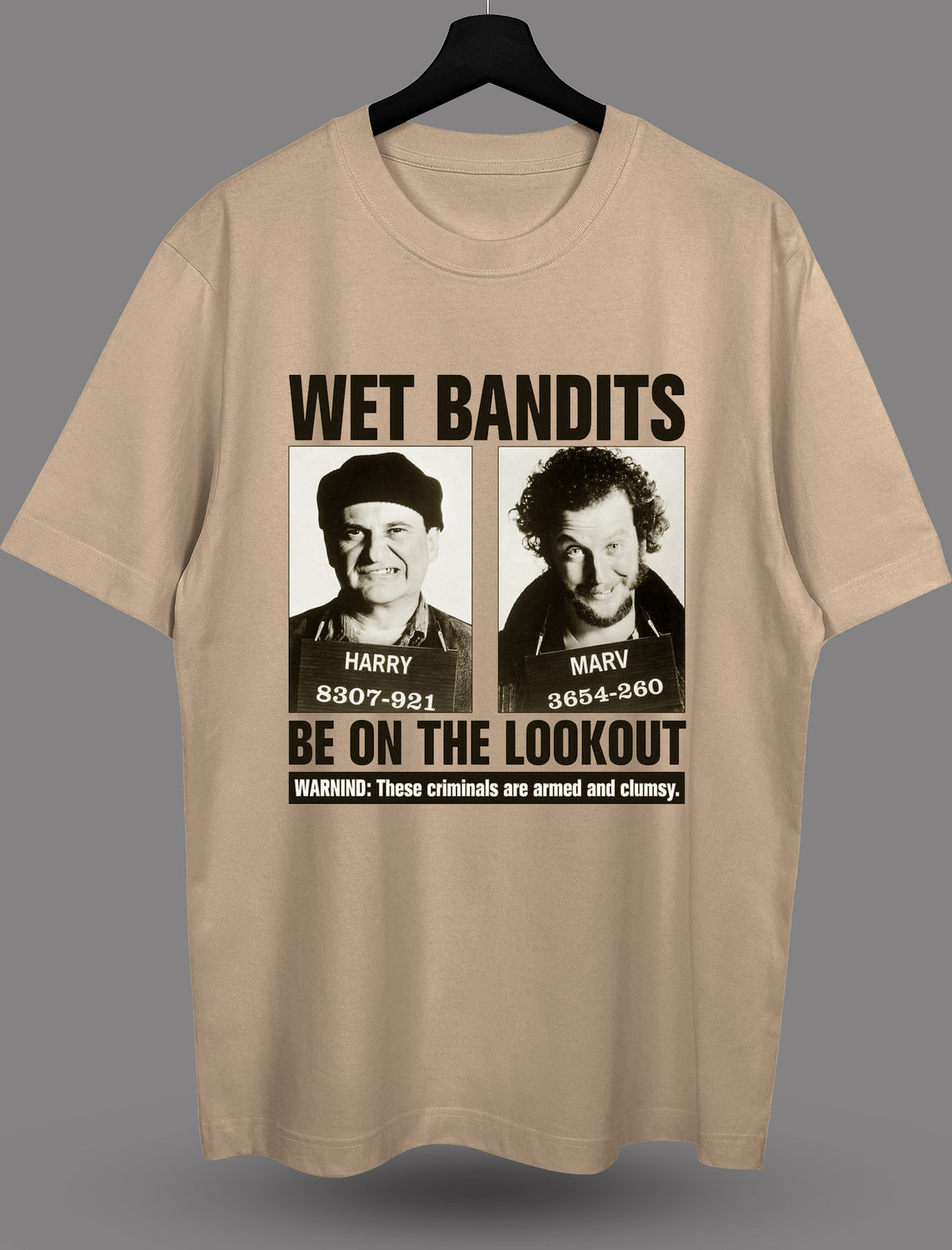 Футболка с принтом "Wet bandits" Футболка с принтом "Wet bandits"
