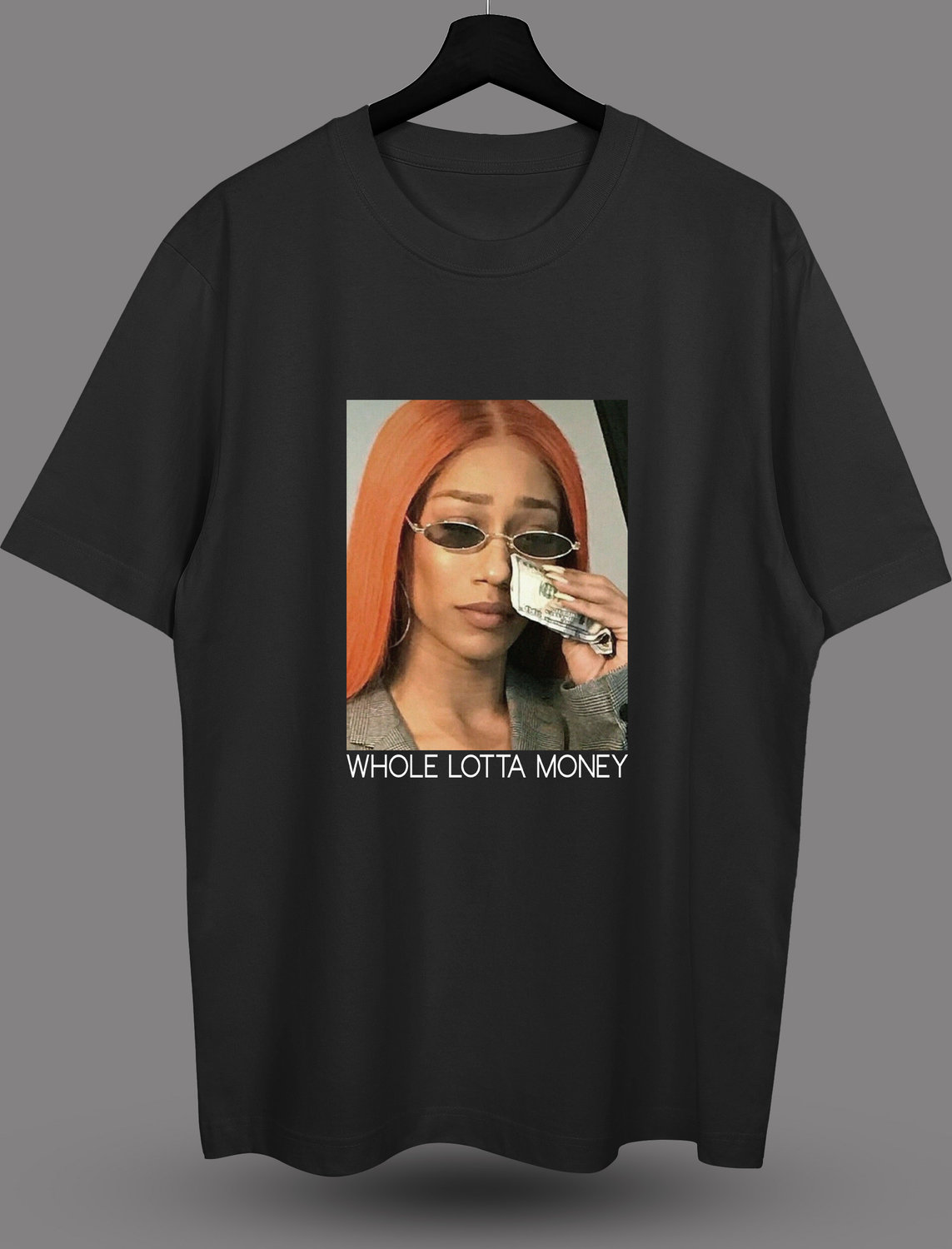 Футболка с принтом "Whole lotta money" Футболка с принтом "Whole lotta money"