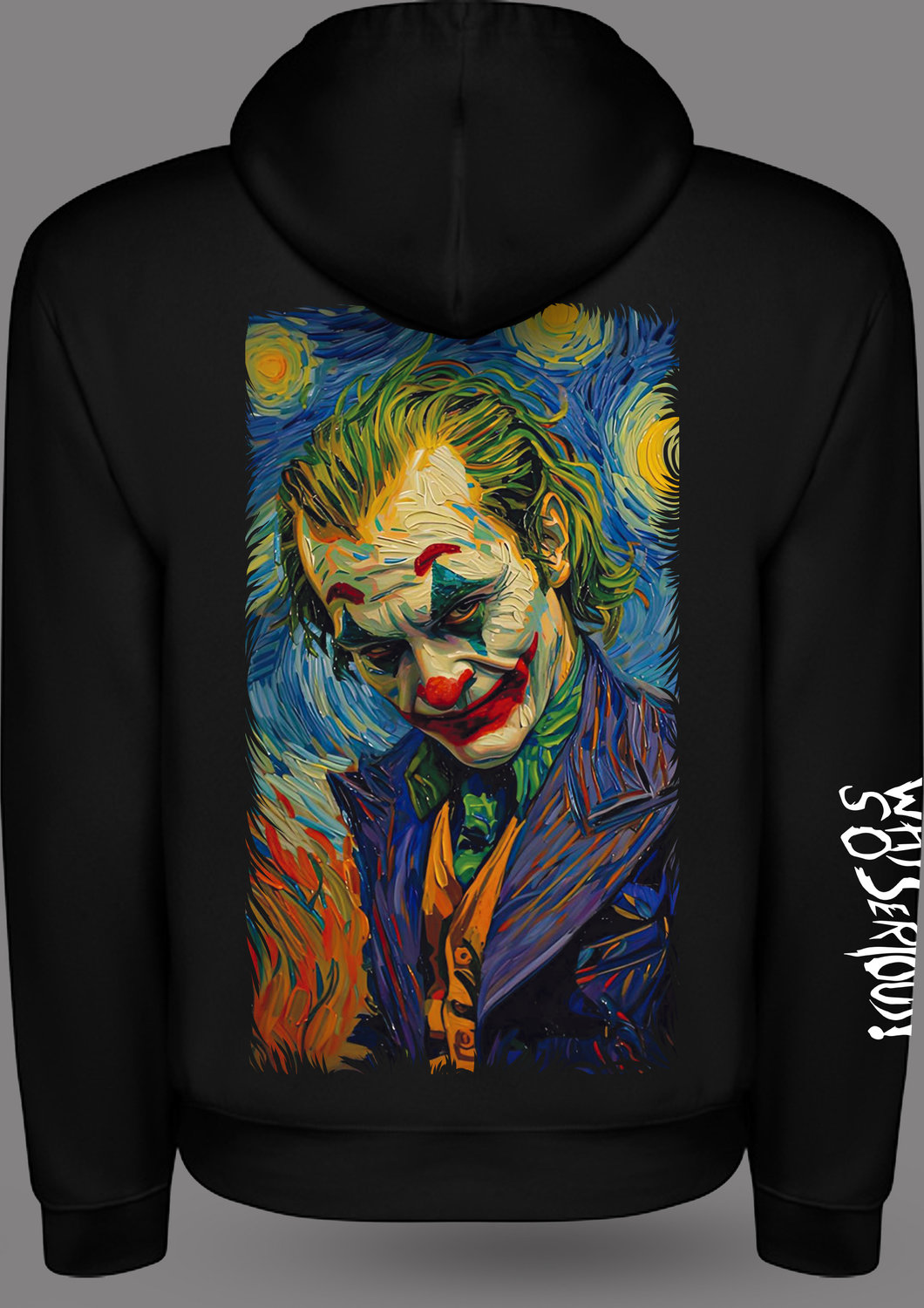 Худи с принтом "Why so serous"