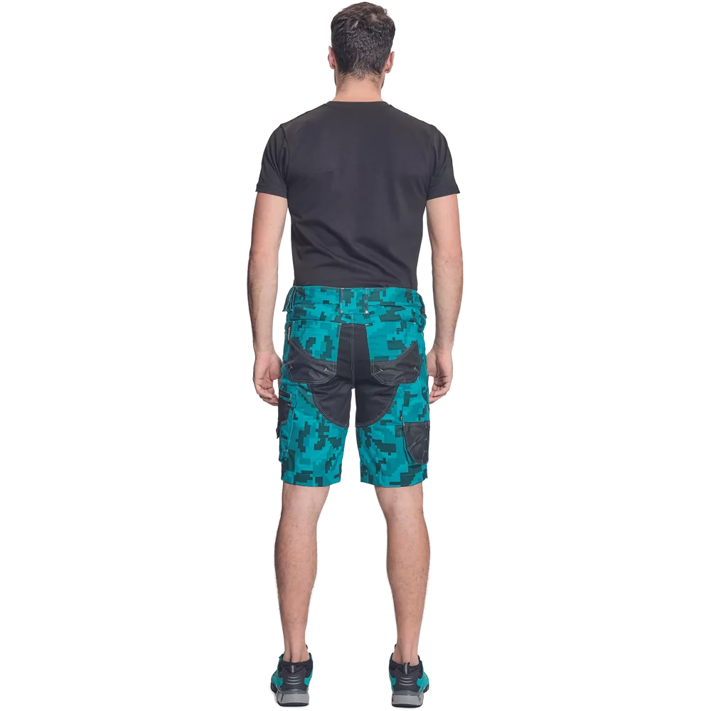 Шорты NEURUM CAMOUFLAGE - бирюзовые Шорты NEURUM CAMOUFLAGE - бирюзовые