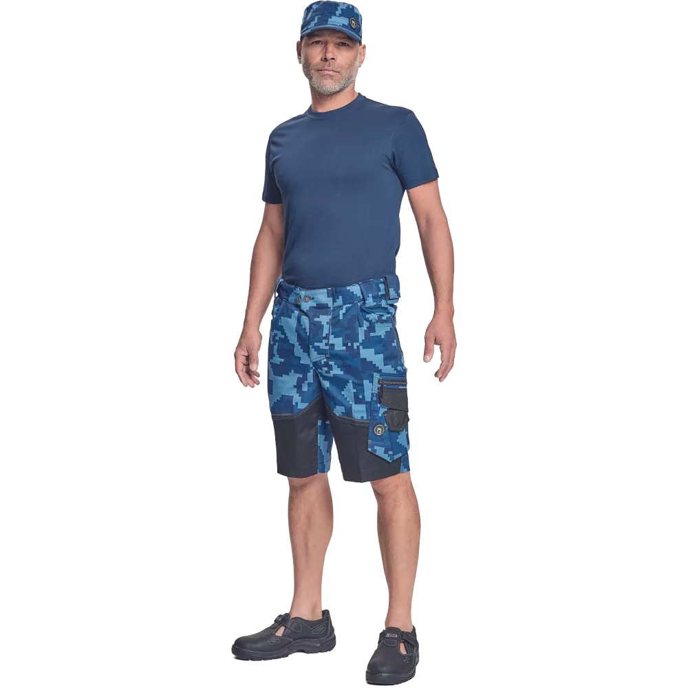 Шорты NEURUM CAMOUFLAGE - синие Шорты NEURUM CAMOUFLAGE - синие