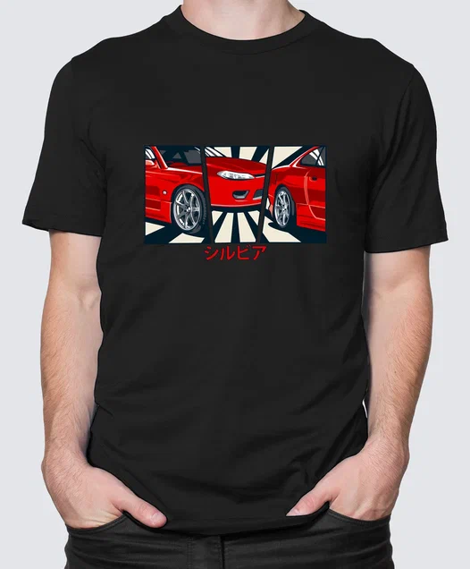 Футболка с Принтом "JAPONESE" (BLACK)