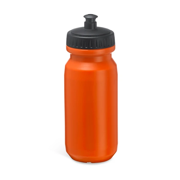 Спортивная бутылочка из пластика (620мл) BIKING - оранжевая