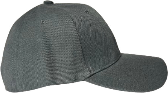 Кепка серая (100% полиэстер)