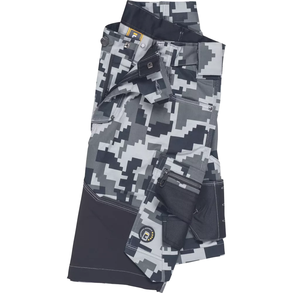 Шорты NEURUM CAMOUFLAGE антрацит