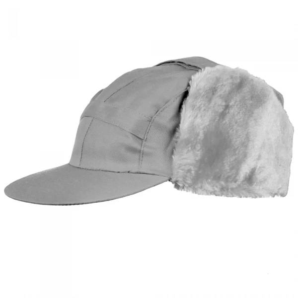 Кепка ушанка серая Кепка ушанка серая