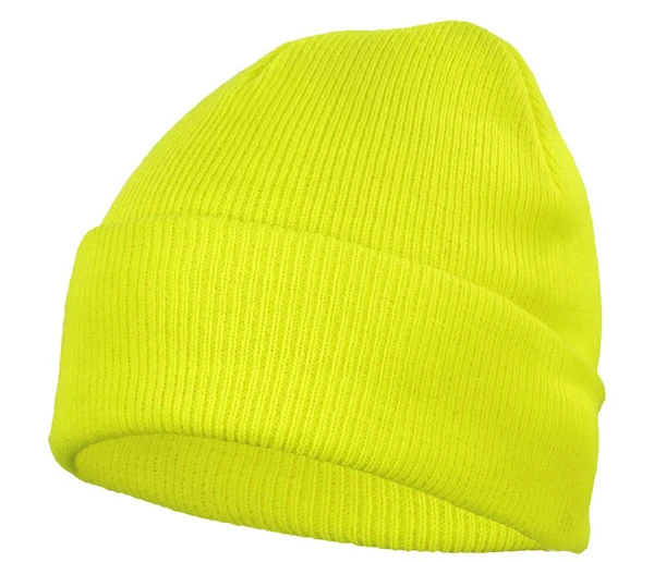 Czdz HI-VIZ желтая вязанная шапка