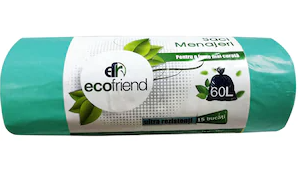 Мусорные мешки ECOfriend 60L/15pcs