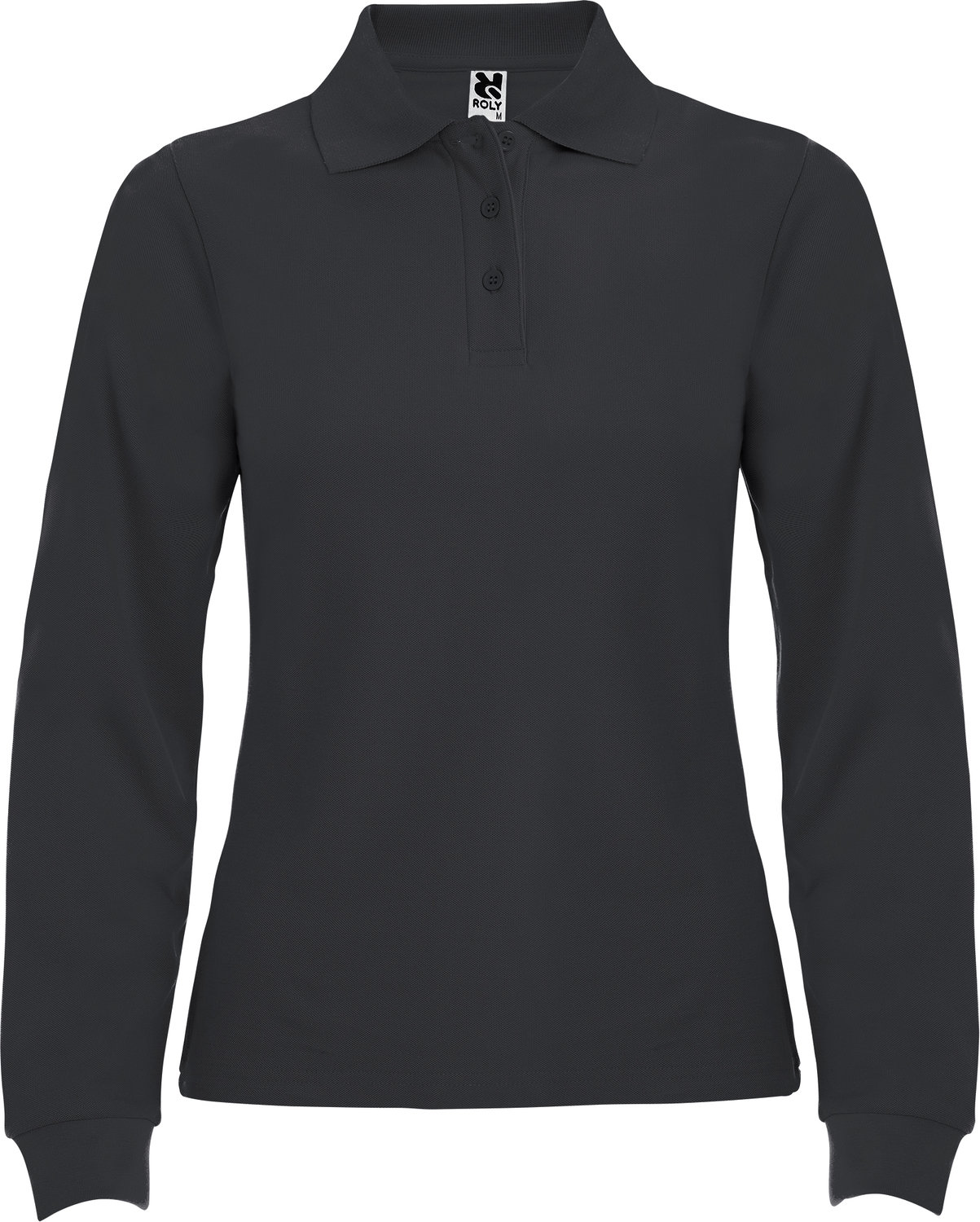 Рубашка-поло c длинным рукавом женская ESTRELLA WOMAN  L/S - Темно-серая