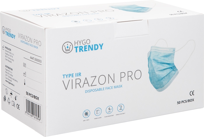Хирургическая маска VIRAZON PRO IIR Хирургическая маска VIRAZON PRO IIR