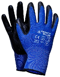 Перчатки FANCY BLUE с нитриловым покрытием