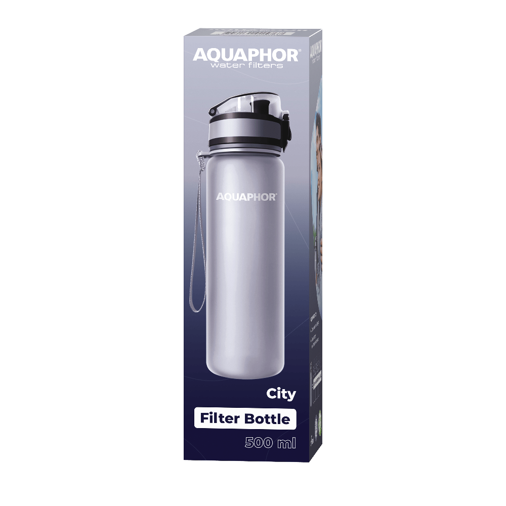 Фильтр бутылка City 500 ml (серый) Фильтр бутылка City 500 ml (серый)