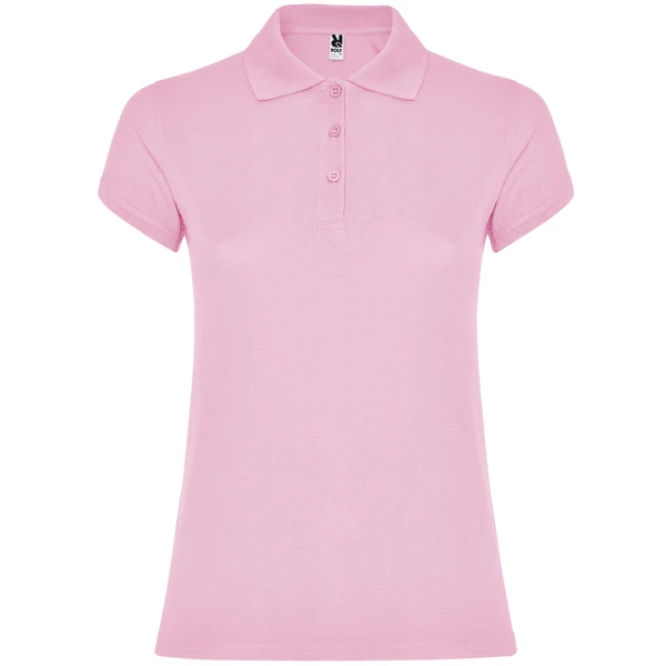 Рубашка-поло женская STAR WOMAN - светло-розовая