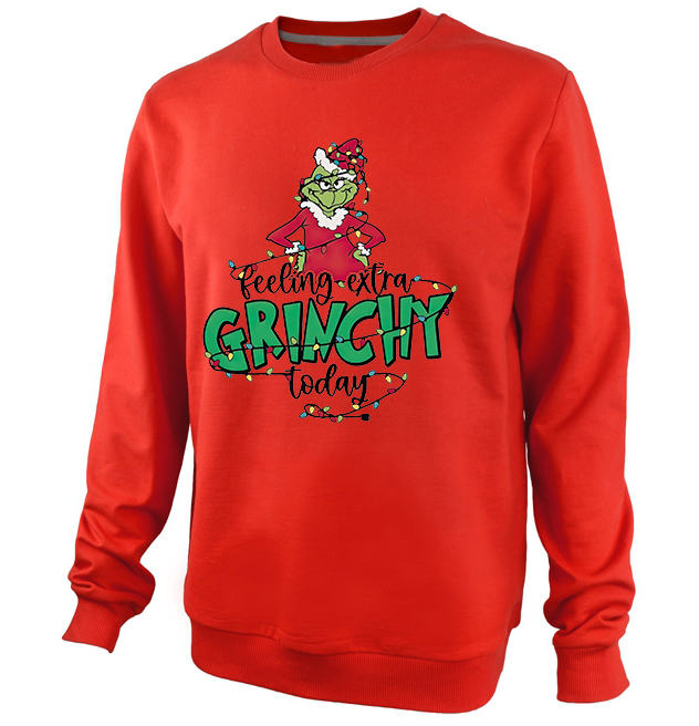 Батник с принтом (Grinchy)