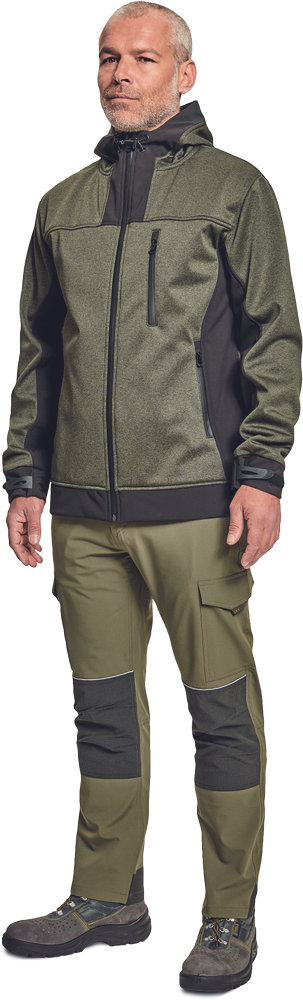 Куртка HUYER SOFTSHELL - Оливковый