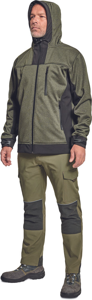 Куртка HUYER SOFTSHELL - Оливковый