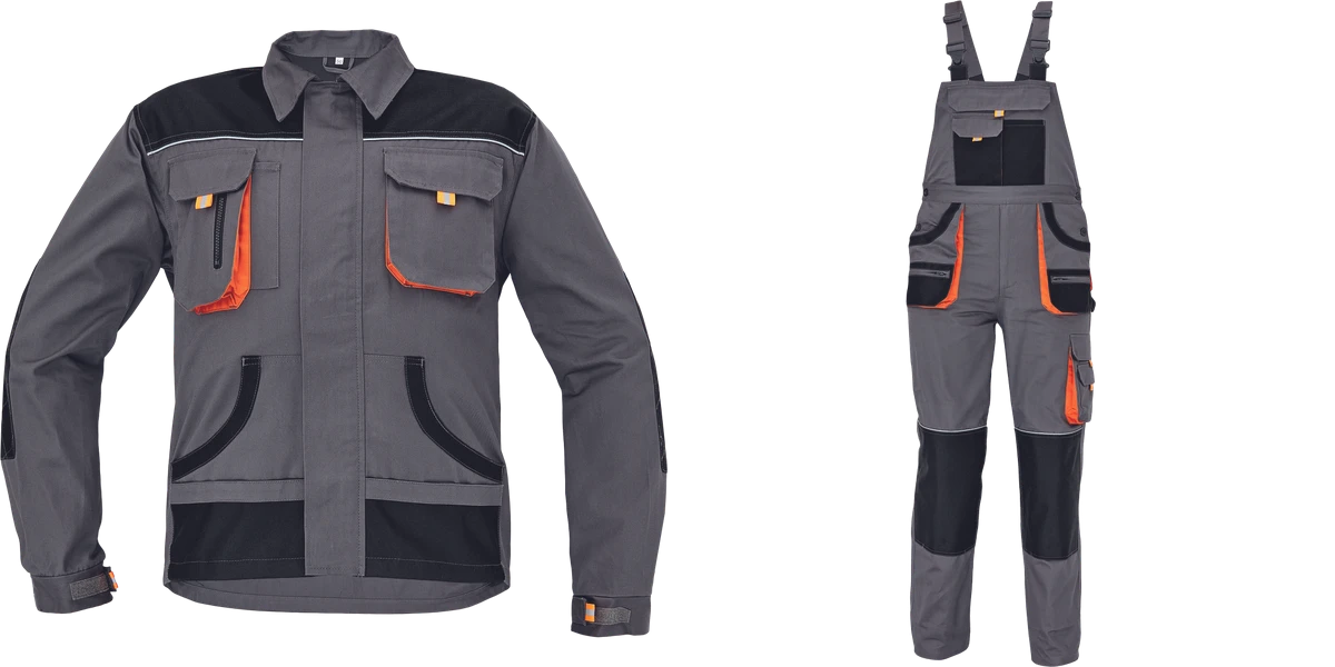 Костюм FF CARL BE-01 Куртка + Полукомбинезон - серый