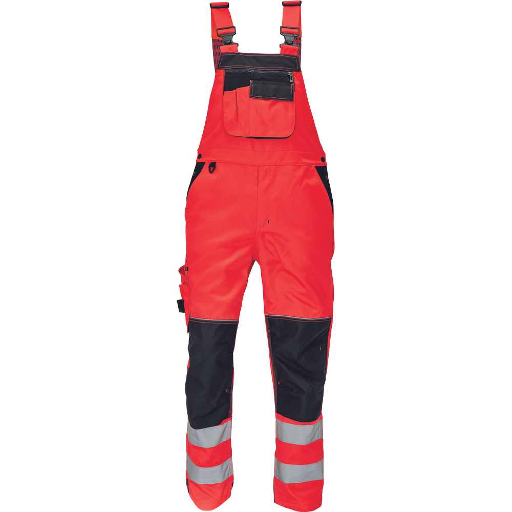 KNOXFIELD полукомбинезон HI-VIZ красный KNOXFIELD полукомбинезон HI-VIZ красный