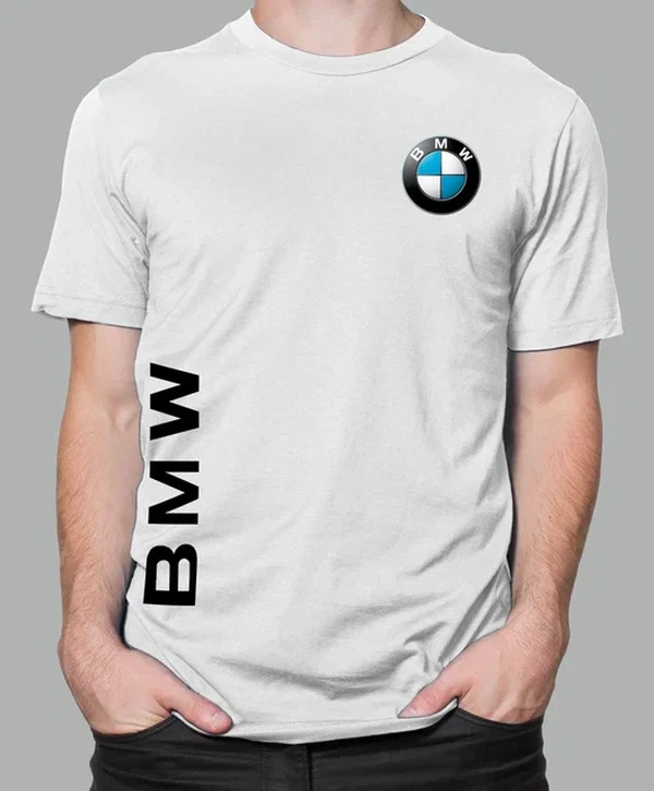 Футболка Teesta с принтом "BMW" (WHITE)