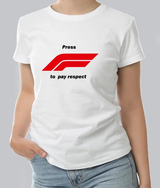 Футболка с Принтом "PRESS" (WHITE)