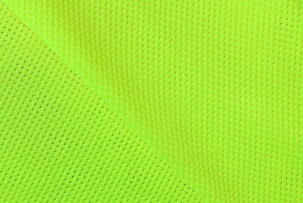 Lining Mesh-100 HV Yellow (100gsm | 100% Polyester | knitted fabric)