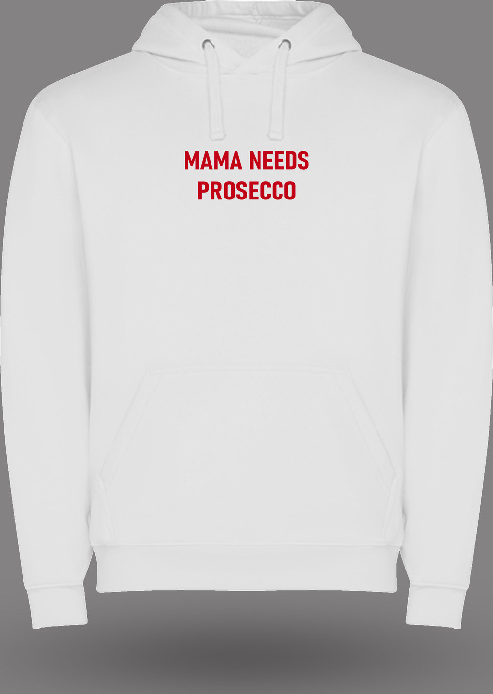 Худи с принтом "mama needs prosseco"