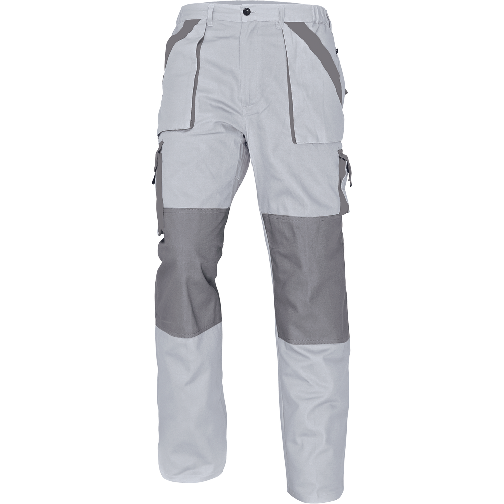 MAX trousers 260 g/m2 white/grey