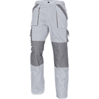 MAX trousers 260 g/m2 white/grey