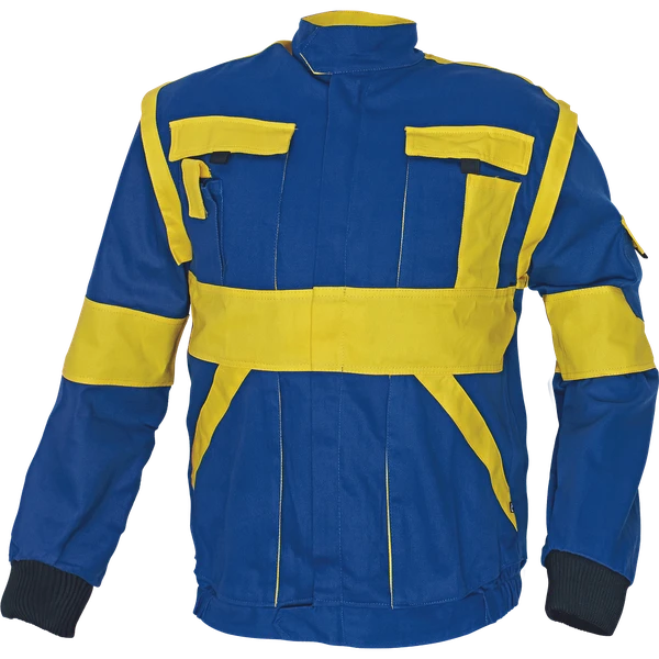 MAX jacket 260 g/m2 blue/yellow