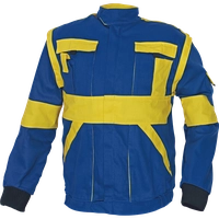 MAX jacket 260 g/m2 blue/yellow