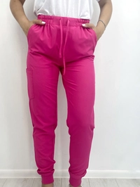 Медицинские брюки FIBER - Розовый
