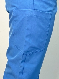 Медицинские брюки FIBER - Голубой