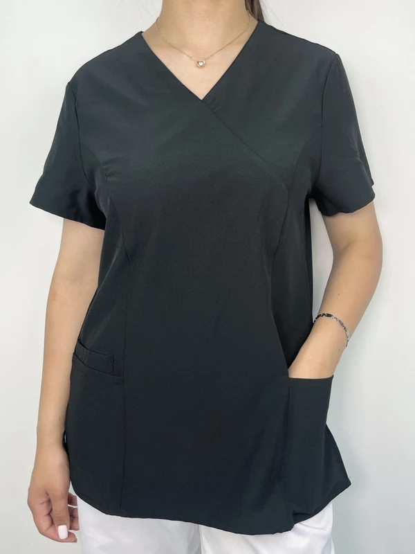 Женская медицинская рубашка FEROX WOMAN - Черный