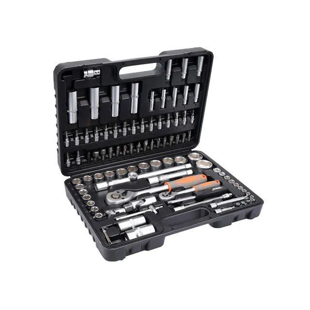 STHOR Pro набор инструментов 1/2″/1/4″ 94 шт.