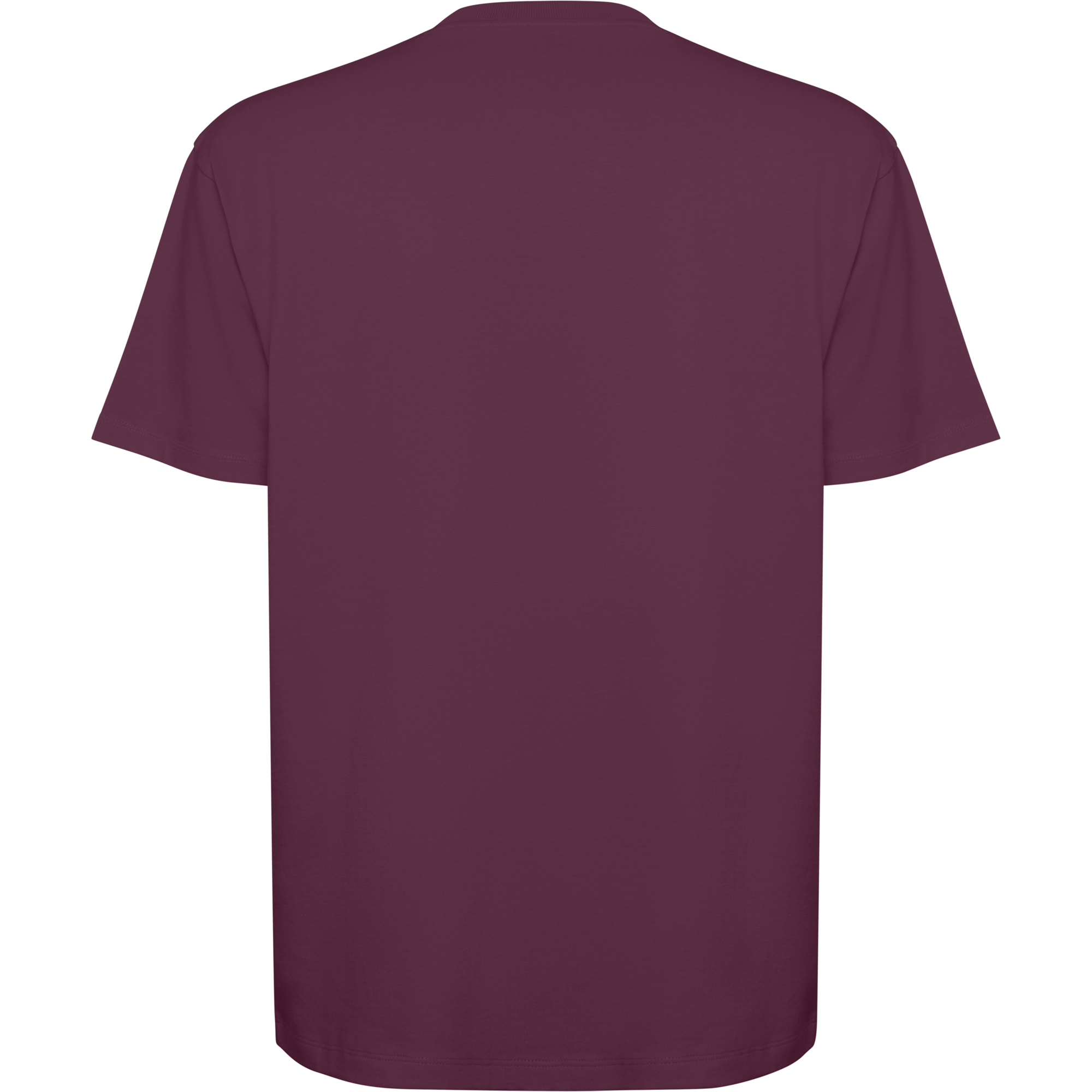 Футболка BULL - сливово-красный