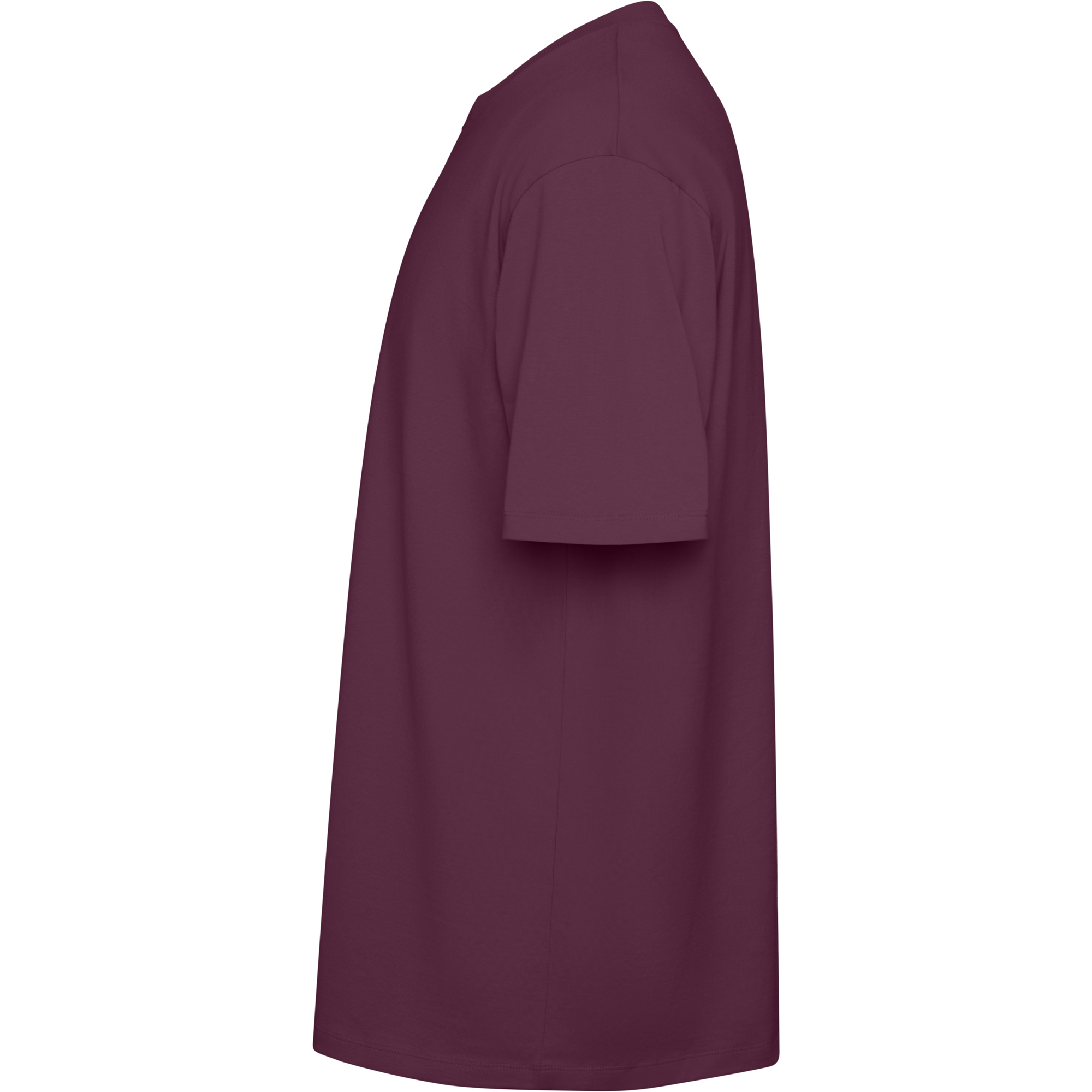 Футболка BULL - сливово-красный