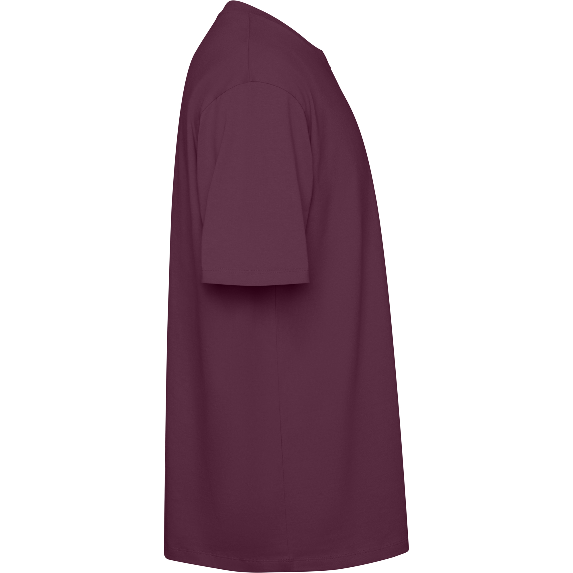 Футболка BULL - сливово-красный