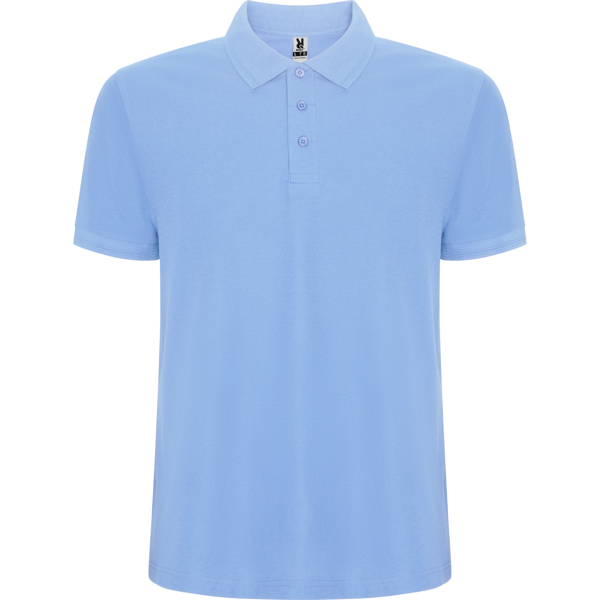 Футболка поло PEGASO PREMIUM - Небесно-голубой