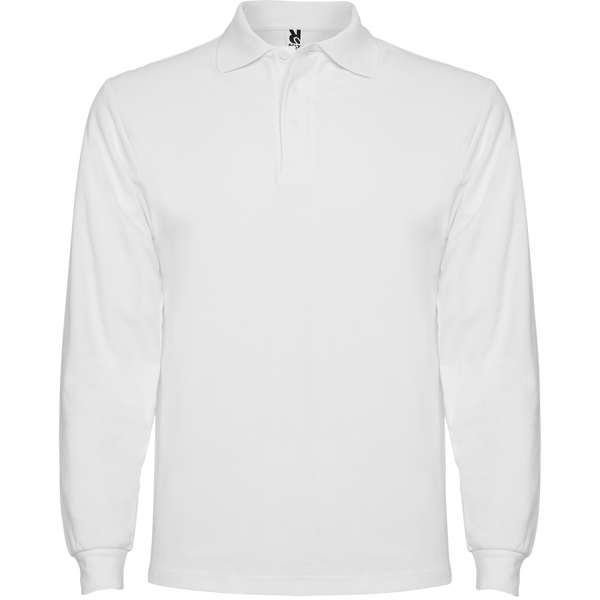 Детская Рубашка-поло c длинным рукавом ESTRELLA L/S Белая