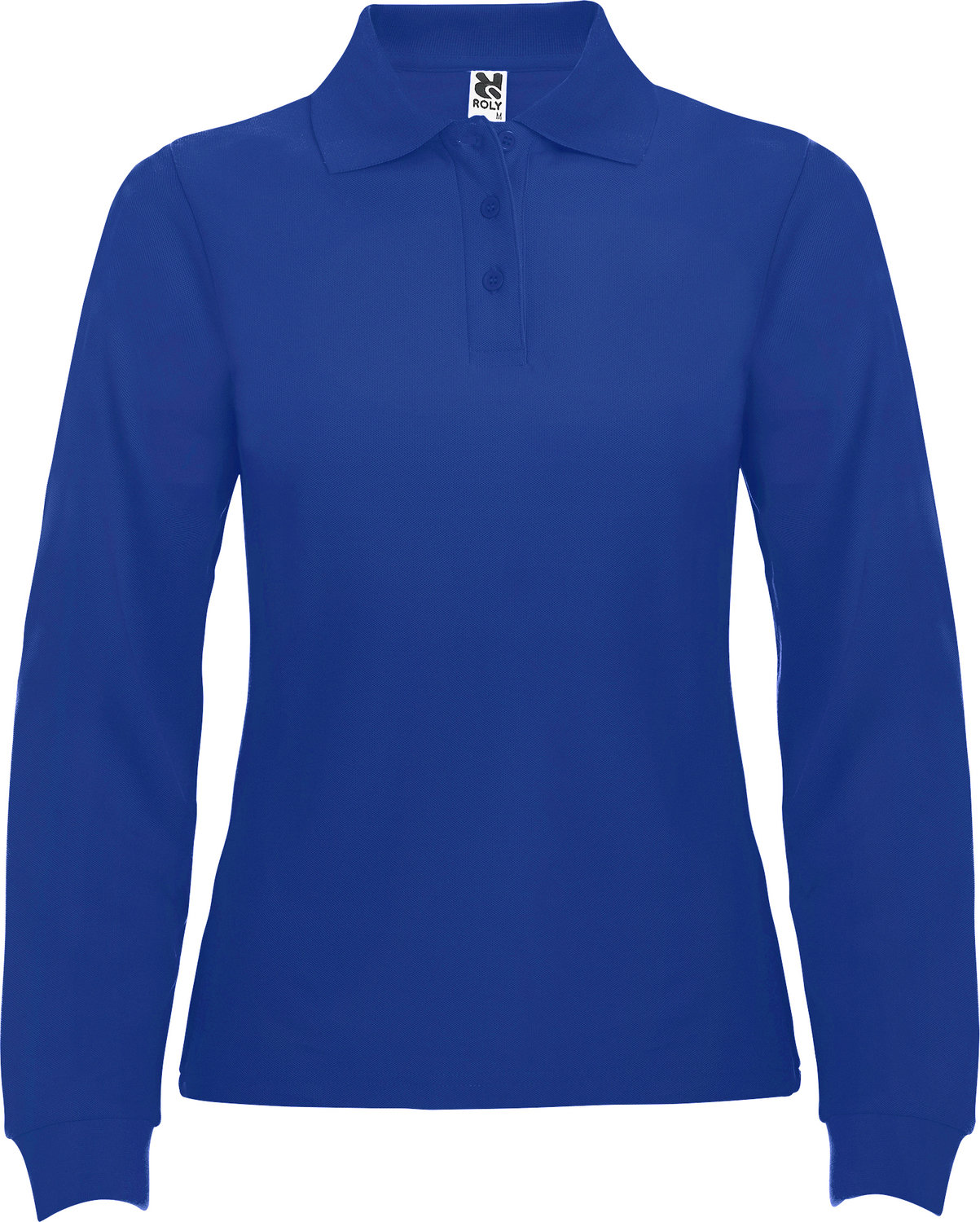 Рубашка-поло c длинным рукавом женская ESTRELLA WOMAN  L/S королевский-синий