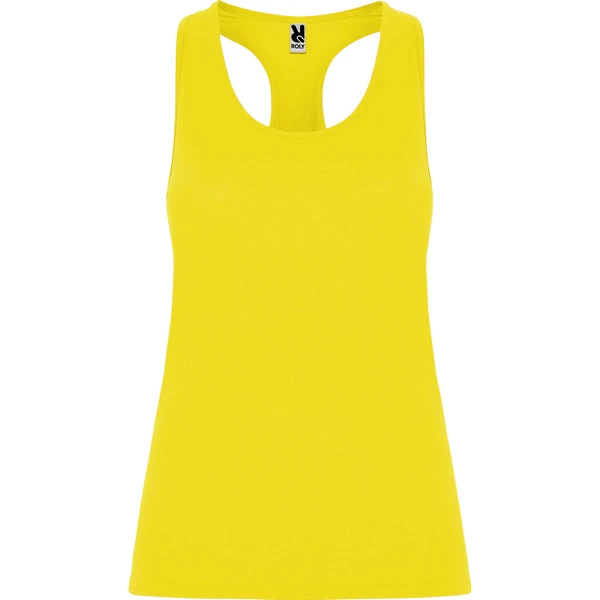 Женская спортивная футболка AIDA - ярко желтая
