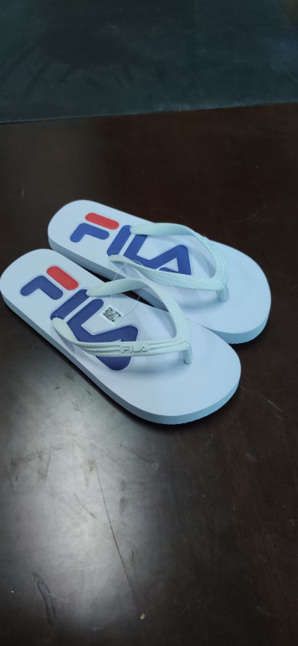 Летние детские вьетнамки FILA TROY - Белые