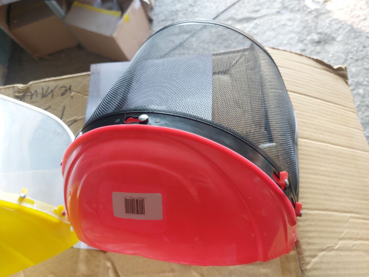 Маска лицевой щиток сетка