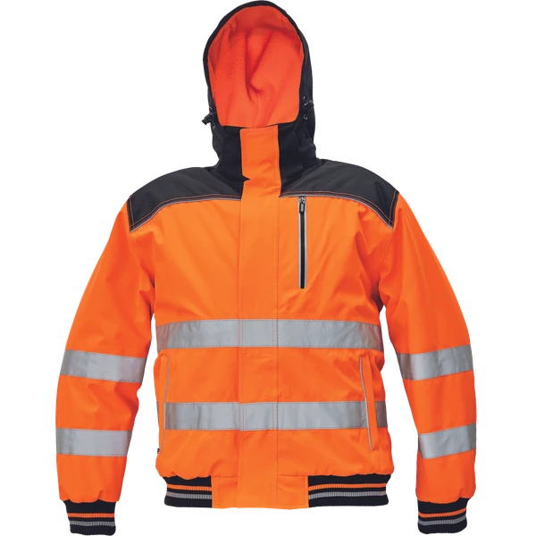Зимняя куртка Knoxfield hi-vis на резинке Оранжевая