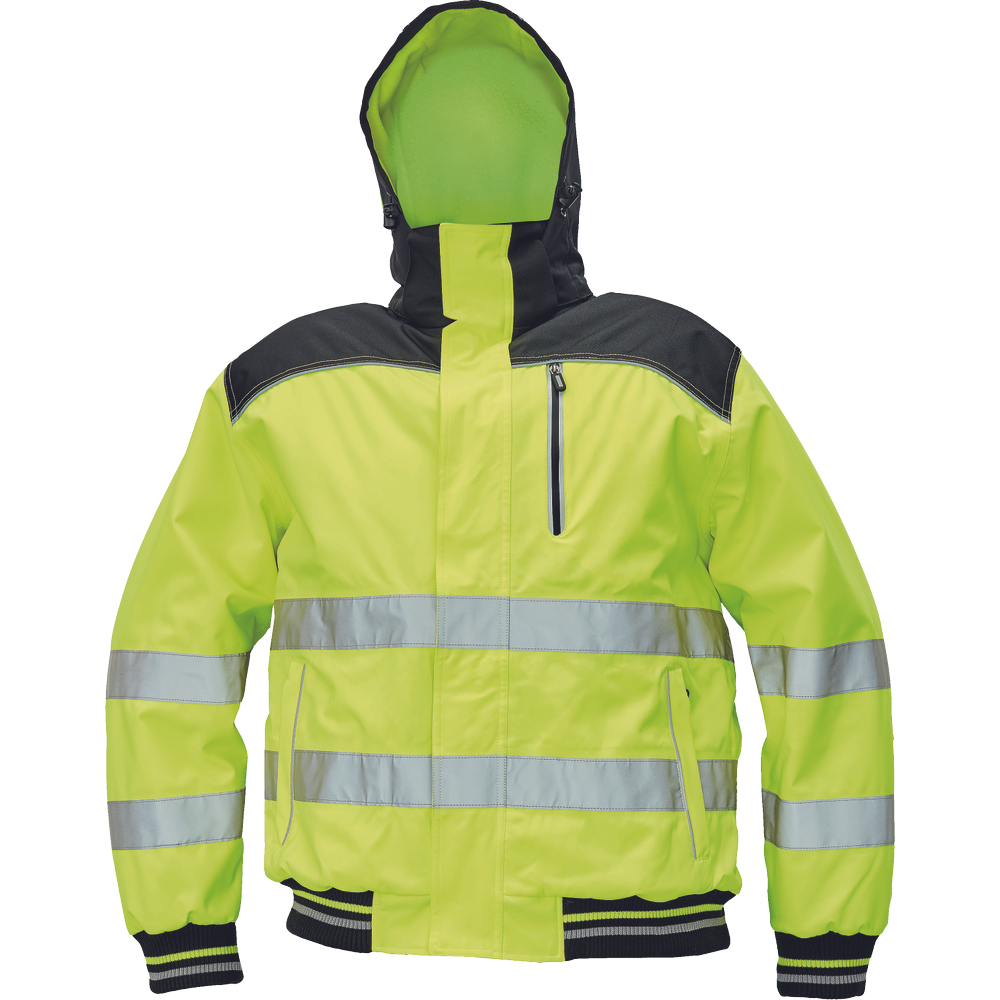 Зимняя куртка Knoxfield hi-vis на резинке Жёлтая