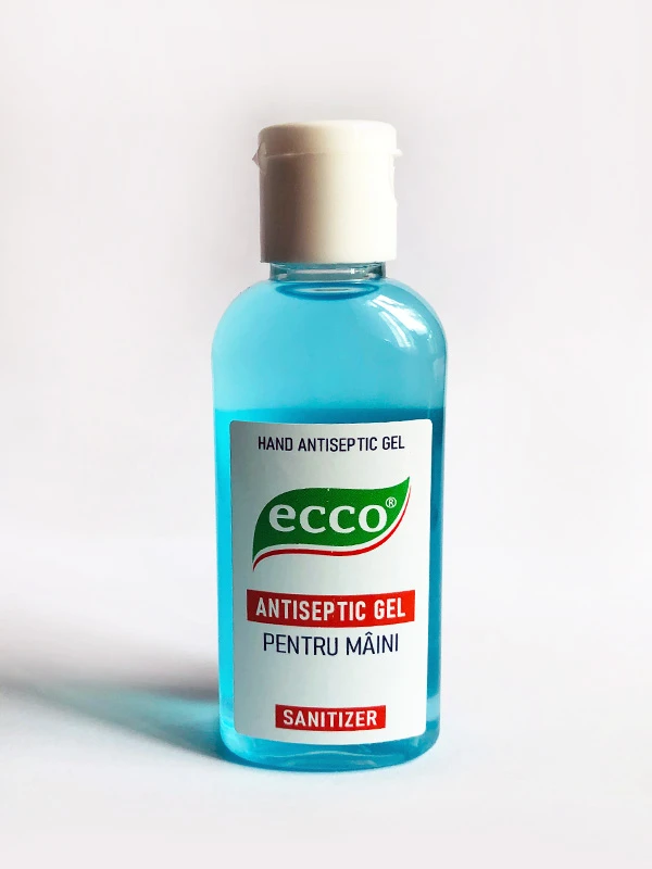 Антибактериальный гель для рук ECCO antiseptic gel 50ml.