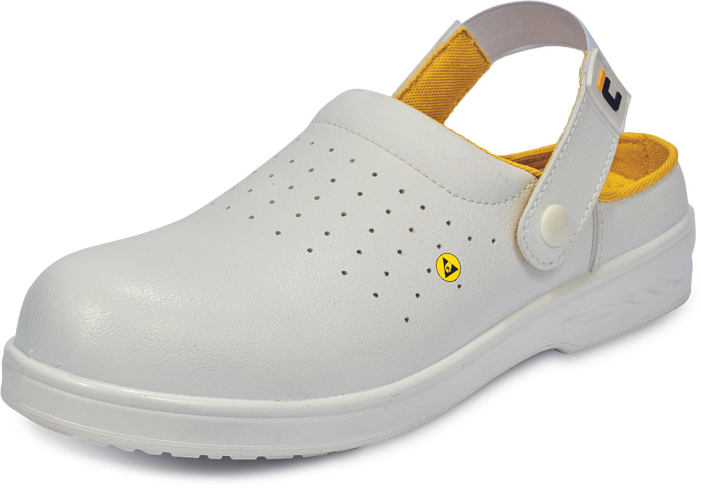 RAVEN ESD OB SRC clog white